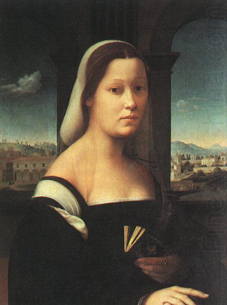 BUGIARDINI, Giuliano Portrait of a Woman, called The Nun oil painting picture